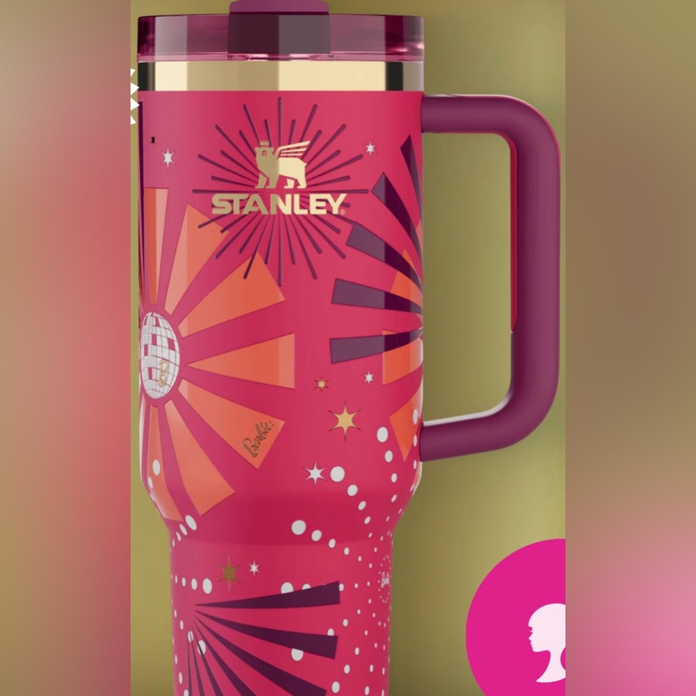 Barbie x Stanley Dynamite 40 oz quencher brand new in original box!